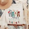 Custom Mama Shirt With Kids Names Christmas Sweatshirt Lovely Unique Xmas Gift