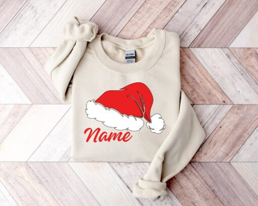 Custom Name Christmas Matching Sweatshirt