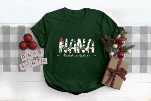 Customs Grandma Christmas Personalized Sweatshirt Nana Lovely Unique Xmas Gift