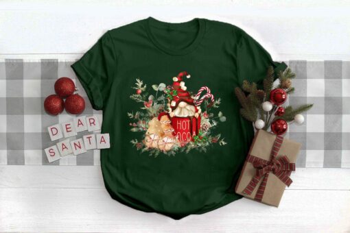 Cute Christmas Gnome Hot Cocoa Sweatshirt