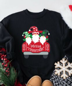 Cute Christmas Gnome Sweatshirt Lovely Unique Xmas Gift