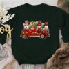 Cute Christmas Gnomes Truck Sweatshirt