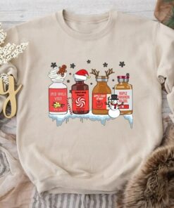 Cute Christmas Nurse Pharmacy Crew Sweatshirt