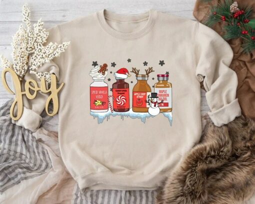 Cute Christmas Nurse Pharmacy Crew Sweatshirt