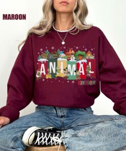 Cute Disneyland Animal Kingdom Safari Mode Christmas Sweatshirt