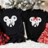 Cute Disneyland Mickey And Friends Castle Christmas Sweatshirt