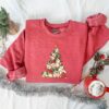 Cute Dog Christmas Tree Merry Xmas Sweatshirt