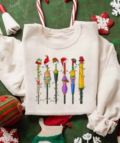 Cute Float Fishing Christmas Sweatshirt Lovely Unique Xmas Gift For Fisherman