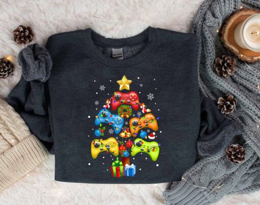 Cute Gamer Christmas Sweatshirt Sweatshirt Lovely Unique Xmas Gift