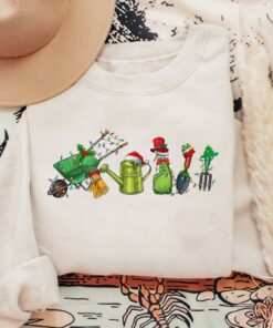 Cute Gardening Plant Lover Christmas Sweatshirt Lovely Unique Xmas Gift