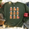 Cute Gingerbread Cookies Nursing School Holiday Christmas Sweatshirt