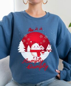 Cute Humpty Dumpty Christmas Sweatshirt Lovely Unique Xmas Gift