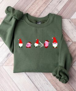 Cute Kirby Gnome Christmas Unique Sweatshirt