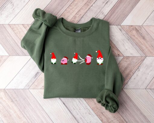 Cute Kirby Gnome Christmas Unique Sweatshirt