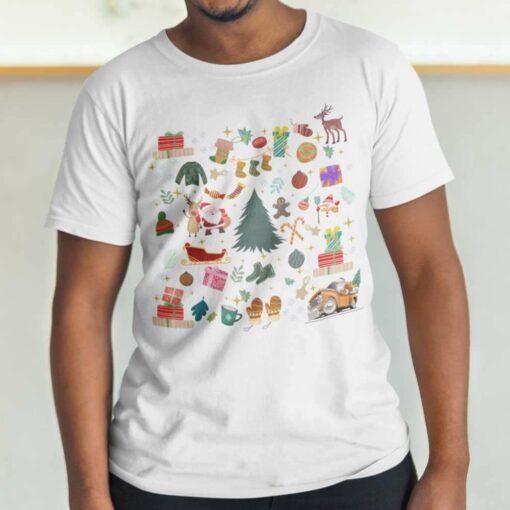 Cute Little Thing Christmas Doodle T-shirt