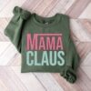 Cute Mama Claus Christmas Sweatshirt Sweatshirt Sweet Unique Xmas Gift