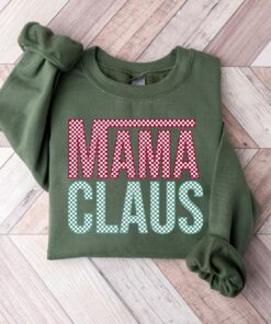 Cute Mama Claus Christmas Sweatshirt Sweatshirt Sweet Unique Xmas Gift