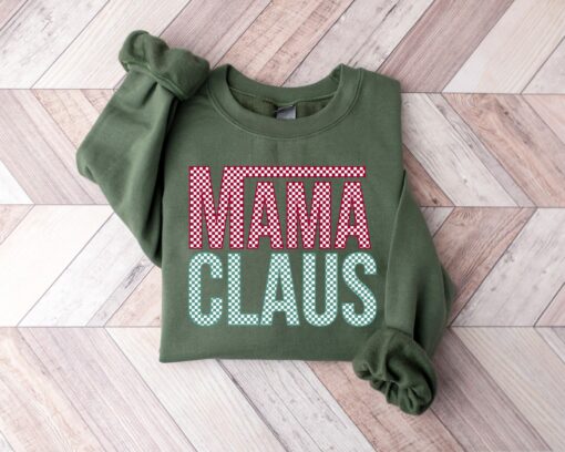 Cute Mama Claus Christmas Sweatshirt Sweatshirt Sweet Unique Xmas Gift