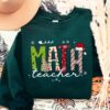 Cute Math Teacher Christmas Sweatshirt Unique Xmas Gift