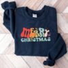 Cute Merry Christmas Sweatshirt Classic Unique Xmas Gift