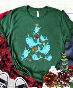 Cute Narwhal Christmas Sweatshirt Funny Unique Xmas Gift