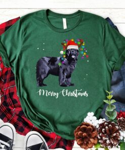 Cute Newfoundland Dog Christmas Sweatshirt Cozy Unique Xmas Gift