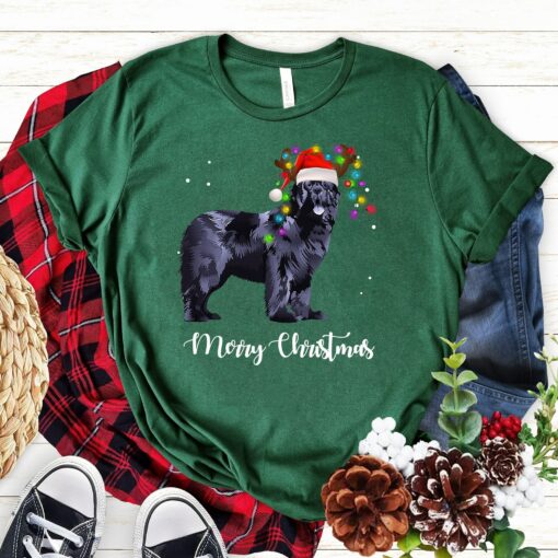 Cute Newfoundland Dog Christmas Sweatshirt Cozy Unique Xmas Gift