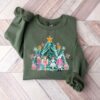 Cute Nutcracker Sweatshirt Christmas Disney Family Tree Lovely Unique Xmas Gift