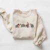 Cute Opossum Possum Christmas Lights Sweatshirt Unique Christmas Gift