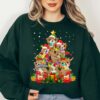 Cute Otter Christmas Tree Sweatshirt Lovely Unique Xmas Gift