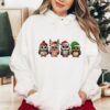 Cute Owl Merry Christmas Funny Sweatshirt Lovely Unique Xmas Gift