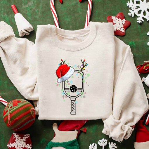 Cute Pickleball Christmas SweatShirt