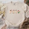 Cute Pink Pig Christmas Funny Sweatshirt