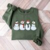 Cute Snowman Christmas Sweatshirt
