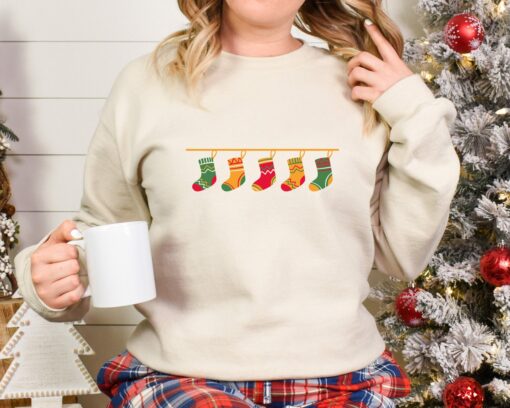 Cute Trendy Christmas Sweatshirt Lovely Unique Xmas Gift