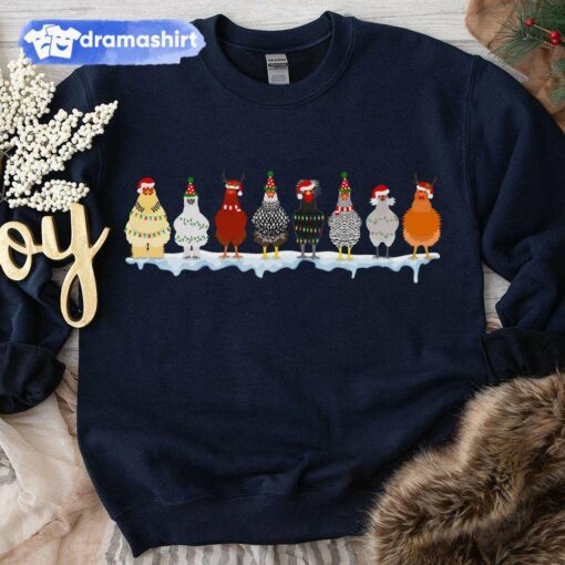 Cute Turkry Farm Christmas Sweashirt