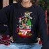 Cute Woody Jessie Buzz Lightyear Christmas Tea Cup Christmas Sweatshirt