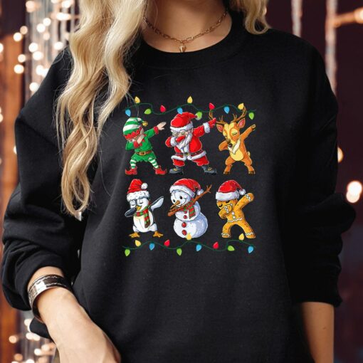 DABBING SANTA Elf Friends Christmas Sweatshirts Funny Lovely Unique Xmas Gift