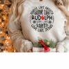 Dance Like Frosty Shine Like Rudolph Give Like Santa Love Like Jesus Christmas Cute Winter Holiday Cozy Sweatshirt
