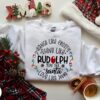 Dance Like Frosty Shine Like Rudolph Give Like Santa Love Like Jesus Christmas Sweatshirt Lovely Unique Xmas Gift