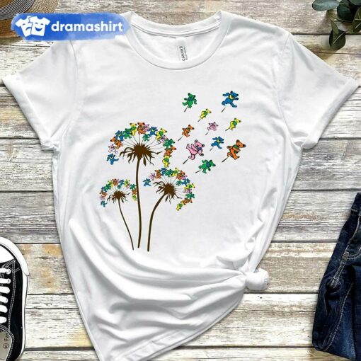 Dandelion Dancing Bears T-Shirt