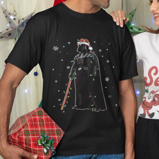 Darth Vader Christmas Light T-shirt