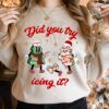 Did You Try Icing It School Nurse Funny Trauma Emergency ER Rn Christmas Sweatshirt Unique Xmas Gift