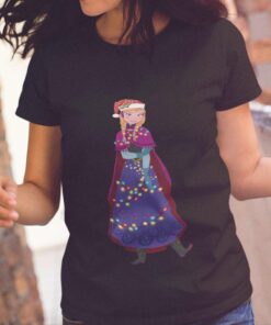 Disney Christmas Light Princess Anna T-shirt