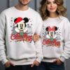 Disney Couples Disneyland Mickey And Minnie Mouse Christmas Sweatshirt