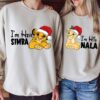 Disney Her Simba His Nala Matching Couples Christmas Lovely Unique Xmas Gift For Couples