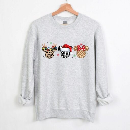 Disneyland Animal Kingdom Cute Mickey and Friends Christmas Sweatshirt Lovely Unique Xmas Gift