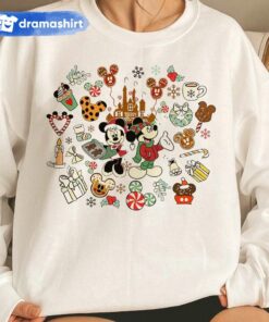 Disneyland Christmas Party 2022 Mickey And Friends Sweatshirt