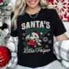 Disneyland Classic Mickey Mouse Santa’s Little Helper Family Christmas Sweatshirt Lovely Unique Xmas Gift