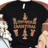 Disneyland Cute Mickey Mouse And Friends Gingerbread Cookies Santa Christmas Sweatshirt Unique Xmas Gift